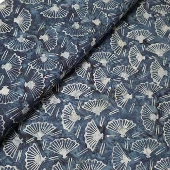 BLUE - Willamette - Batikstoff aus Indonesien
